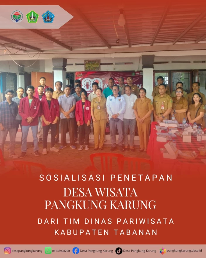 SOSIALISASI PENETAPAN DESA WISATA