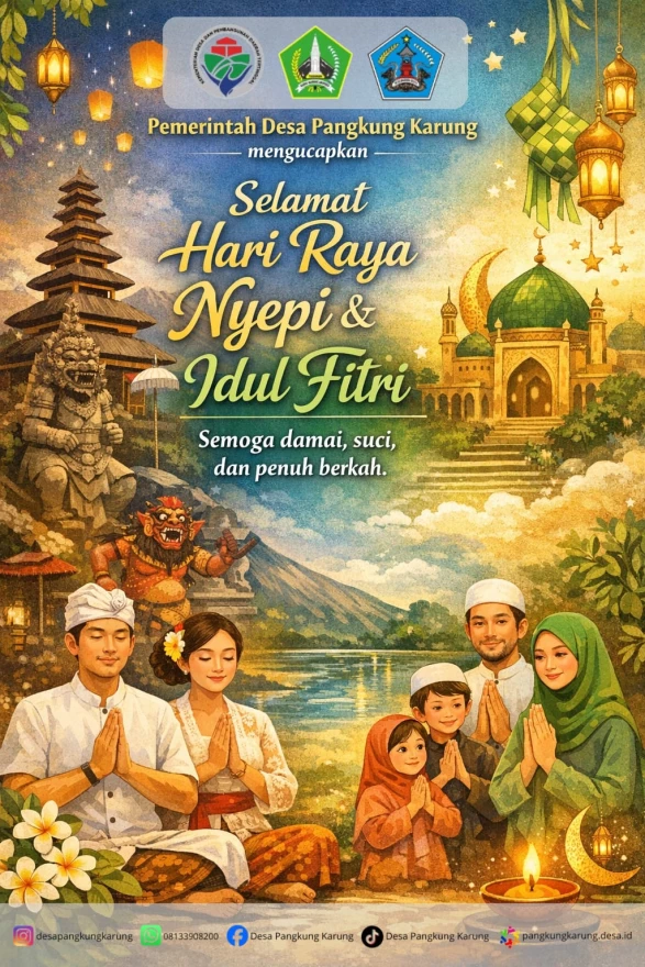 SELAMAT HARI RAYA NYEPI CAKA 1948 DAN SELAMAT HARI RAYA IDUL FITRI