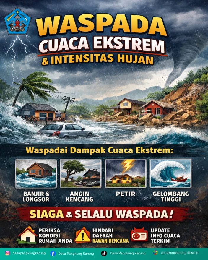IMBAUAN WASPADA CUACA EKSTREM
